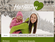 Tablet Screenshot of hutmann.com